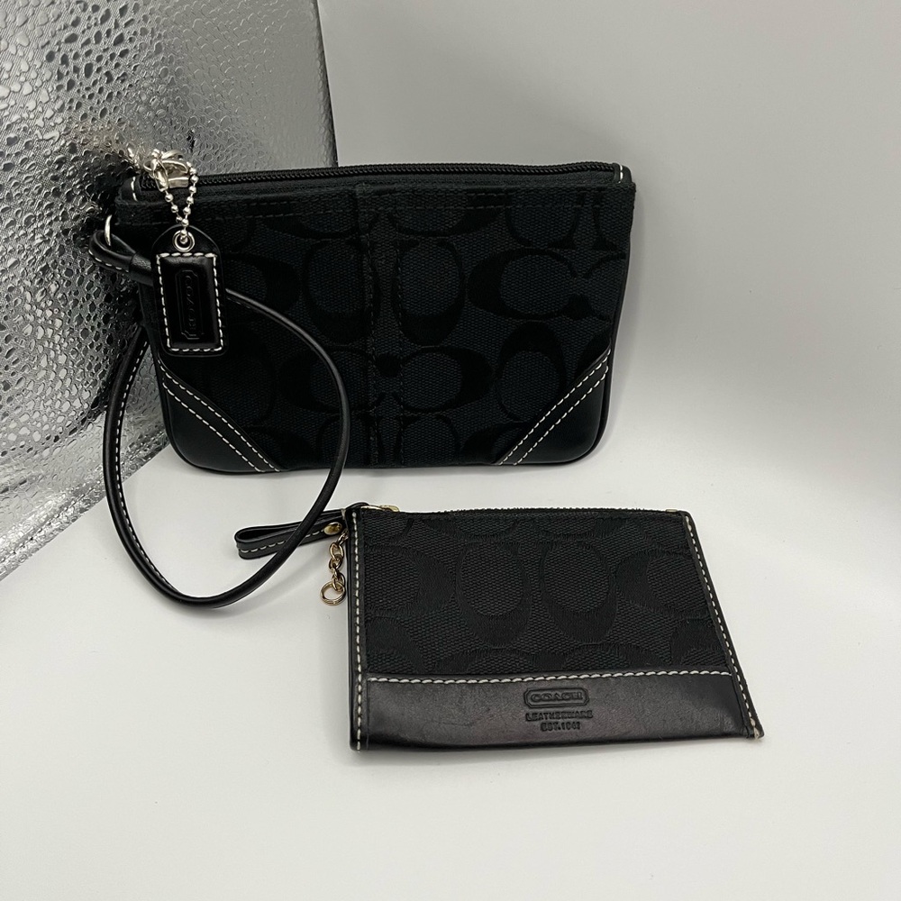 Coach Wristlet & Coin/Key case